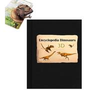 Mounteps Enciclopedia 3D Prehistorica Dinosaurios, criaturas prehistóricas, conocimiento interesante, divertido libro interactivo de dinosaurios emergentes
