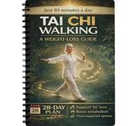 Mounteps Tai Chi Walking for Seniors: un programa paso a paso de 28 días y cuaderno de fitness para ejercicio suave y bienestar