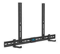Mounting Dream Soporte universal para barra de sonido para barras de sonido con/sin agujeros, para barra de sonido Samsung, Sony LG PC Bose JBL Bomaker, soporte de TV con soporte de base