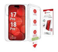 MountMaster Protective Glass + Case for iPhone 18 Pro / 17 Pro (10H) Glass + Cas