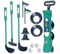 MOUNTTU Juego de Golf para niños pequeños, Interesante Juego de Golf para niños con Putter, Pelotas, Banderas y más, Juguetes de Ejercicio al Aire Libre para Practicar puntería y balanceo, de