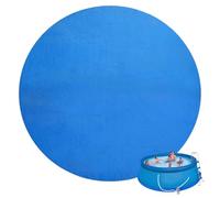 MOUNTTU Lona Redonda Impermeable de 3, 6 m para Piscinas elevadas, Resistente a la Intemperie, Reutilizable, para Debajo de la Piscina.