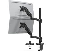MOUNTUP Soporte de escritorio para monitor dual MU6012A, Soporte pantalla, Soporte monitor doble escritorio