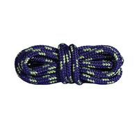 Mountval Cordones, cordones de zapatos de alto rendimiento para caminatas y botas de exterior, ultra fuertes, 1 par (180 cm - 72 inch - 7 a 9 pares de ojales / 5750 - Azul Oscuro con Verde)