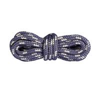 Mountval Cordones, cordones de zapatos de alto rendimiento para caminatas y botas de exterior, ultra fuertes, 1 par (120 cm - 48 inch - 6 a 7 pares de ojales / 8410 - Gris Oscuro con Beige)