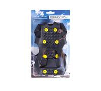 Mountval Suela Antideslizante Hielo y Nieve con Tacos, Extensible, Crampones con Tacos, Varias Tallas (S / 35-37 EUR)