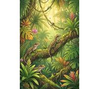 Mourning Gecko Journal - Natural Habitat Cover: Part of the Lizard Collection - Themed for Kids, Teens & Adults - with Lined Pages
