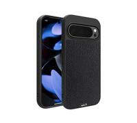 Mous Funda para Google Pixel 9 Pro XL con MagSafe - Limitless 5.0 - Cuero Negro - Pixel 9 Pro XL Case - Carcasa Antigolpes