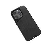 Mous Funda para iPhone 15 Pro MAX con MagSafe - Limitless 5.0 - Cuero Negro - Carcasa iPhone 15 Pro MAX Case - Case Antigolpes