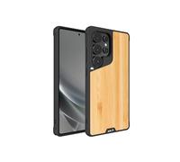Mous Funda para Samsung Galaxy S25 Ultra compatible con MagSafe - Limitless 6.0 - Bambú - Funda protectora a prueba de golpes