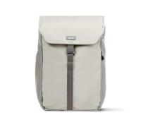 Mous - Mochila de Día con Cremallera Central Resistente al Agua - Piedra | Mous 20L Mochila Casual con Compartimento para Portátil, Unisex Mochila Ordenador Portátil, Resistente al Agua, Gris