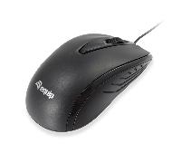 MOUSE COMPACT EQUIP LIFE OPTICO NEGRO USB 1000DPI