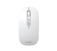 MOUSE COOLBOX WIRELESS IA W02 BLUETOOTH USB WHITE