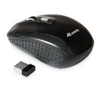 Equip Life Mini Ratón Óptico Inalámbrico 1600 DPI Negro