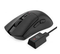 Mouse Genesis WS Zircon 880 PRO 8K/8K "NMG-2381" (timbru verde 0.18 lei) | Ratón inalámbrico para juegos con sensor PAW3950, 30000 DPI, 8000 Hz, 64 g, 6 botones programables, batería de 500 mAh y
