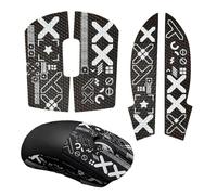 Mouse Grip Tape Set Compatible con Logitech G Pro Wireless X Superlight, Antideslizante Gaming Skins Ratón Ultra Absorbente Transpiración Antideslizante Adhesivo Accesorios de Juego 0,5 mm Banda