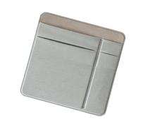 Mouse Holder For Laptop - 14x13.4cm | 3-Pocket Stick On Storage Pouch | Laptop Pocket For Home School Workplace Business Conference Dorm Travel