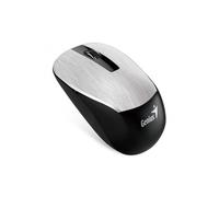 Genius Ratón NX-7015V2 1600 DPI inalámbrico 2.4 GHz Óptico USB PC/Mac Plateado