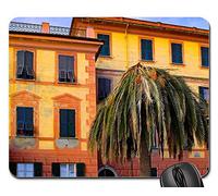Mouse Mat, Casa Edificio De Vivienda Arquitectura Residencial Tapete De Juego Antideslizante Alfombrilla Gaming Antideslizante Alfombrilla Raton Para Oficina Pc 25X30Cm