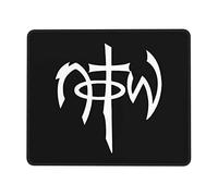 Mouse Mat, No Es De Este Mundo Cristianismo Jesús Alfombrilla De Ratón Portátil Alfombrilla De Ratón para Juegos Bordes Cosidos Alfombrilla Raton para Ratón Oficina 25X30Cm