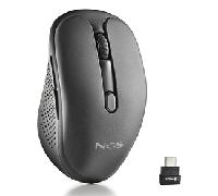 MOUSE NGS OPTICO EVO JOT INALAMBRICO RECARGABLE MULTIMODE USB-C EVOJOT