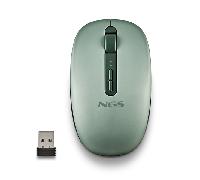 MOUSE NGS WIRELESS FOG DUAL GREEN BLUETOOTH 5.2 2.4GHZ MULTIDISPOSITIVO 1600DPI SILENCIOSO VERDE