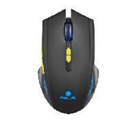 MOUSE NGS WIRELESS GMX-200 RECEPTOR 2,4GHZ 800-1200-2400-3200 DPI BAT. 300 mAh NEGRO GMX-200