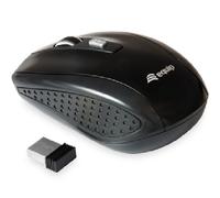 Mouse Óptico Inalámbrico 2.4GHz - 1600 DPI, Diseño Compacto y Ergonómico