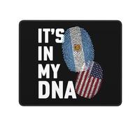 Mouse Pad Argentina Está En Mi ADN Impermeable Alfombrilla Escritorio Duradera Gaming Tapete para Oficina Pc Juegos 25X30Cm