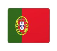 Mouse Pad Bandera De Portugal Resistente Alfombrilla Gaming Moderno Gaming Tapete para Pc Ordenador Gaming 10X12In
