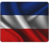 Mouse Pad Bandera De Serbia Y Montenegro En Estilo Seda Suave Gaming Tapete Duradera Protector Escritorio para Escritorio Juegos Pc 25X30Cm