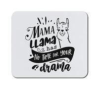 Mouse Pad Cool Llama no Tiene Tiempo para Tus Dramas. Alfombrilla Gaming