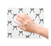 Mouse Pad, Cute Bow Knot Design, Non Slip Smooth Protector with Comfortable