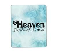 Mouse Pad El Cielo No Te Lo Pierdas por Nada del Mundo Lavable Alfombrilla Escritorio Portátil Gaming Tapete para Escritorio Ordenador Trabajo Escritorio 25X30Cm