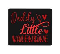 Mouse Pad, El Pequeño Amor De Papá Alfombrilla Ratón Antideslizante Alfombrilla De Escritorio Ergonómico Alfombrilla De Ratón para Juegos para Ratón Gamers 25X30Cm