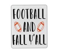 Mouse Pad Fútbol y otoño, ¡Vamos! Alfombrilla Raton Videojuegos 25x30CM | Antideslizante Alfombrilla De RatóN Resistente al desgaste Alfombrilla Para Computadora Hogar Juegos