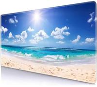 Mouse Pad Gaming Large Mouse Mat 1500x800x2mm,Non-Slip Keyboard Mat with Stitched Edge,Washable Large Desk Pad,Extended Mousepad for Laptop,Office,Home(Playa del Sol)