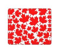 Mouse Pad Hojas De Arce De Canadá Moderno Alfombrilla De Ratón Duradero Tapete Escritorio para Gaming Juegos Ordenador 10X12In