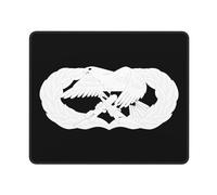 Mouse Pad Insignia De Mantenimiento De Las Fuerzas Armadas De Los Estados Unidos Resistente Alfombrilla Escritorio Portátil Tapete Escritorio para Mac Portátil Accesorio 10X12In