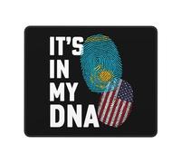 Mouse Pad Kazajstán Está En Mi ADN Duradera Alfombrilla Escritorio Suave Gaming Tapete para Ordenadores Juegos Hogar 25X30Cm