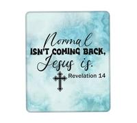 Mouse Pad La Normalidad No Regresa Duradera Alfombrilla Escritorio Suave Gaming Tapete para Escritorio Ordenador Escritorio Oficina 25X30Cm