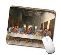 Mouse Pad La Última Cena, Arte Clásico del Renacimiento Alfombrilla para