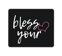 Mouse Pad Menos Tu Corazón Suave Alfombrilla para Ratón Moderno Gaming Tapete para Mac Gamer Hogar 10X12In