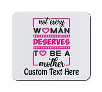 Mouse Pad No Todas Las Mujeres merecen ser Madres. Alfombrilla para