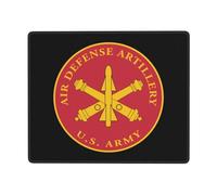 Mouse Pad Placa De Artillería De Defensa del Ejército De Los Estados Unidos Impermeable Alfombrilla Escritorio Lavable Protector Escritorio para Escritorio Computadora Juegos 25X30Cm