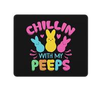Mouse Pad Relajándome con Mis Amigos Duradera Alfombrilla Escritorio Impermeable Accesorios Ordenador para Oficina Ordenadores Pc 25X30Cm