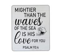 Mouse Pad Su Amor por ti es más poderoso Que Las Olas del mar. Alfombrilla