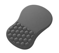 Mouse Pad with Wrist Support - Memory Foam | Anti-Slip PU Base Mouse Pad with Ergonomic Wrist Support, Perfect For Computer, Laptop, Office, Home, Dorm, School, Work Cubicle