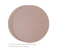 Mouse Pads, Ultra Thin Waterproof PU Leather Mouse Pad,Stitched Edges,Works for Computers, Laptop,All Types of Mouse pad, Office/Home(8.66in Pink)