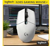 Mouse para Juegos Logitech G305 Inalámbrico, 12000 DPI HERO, 6 Botones Programables, Batería de 250 Horas, 99g, LIGHTSPEED Respuesta de 1ms G305-white